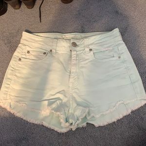 American Eagle High Waisted Shorts Size 4